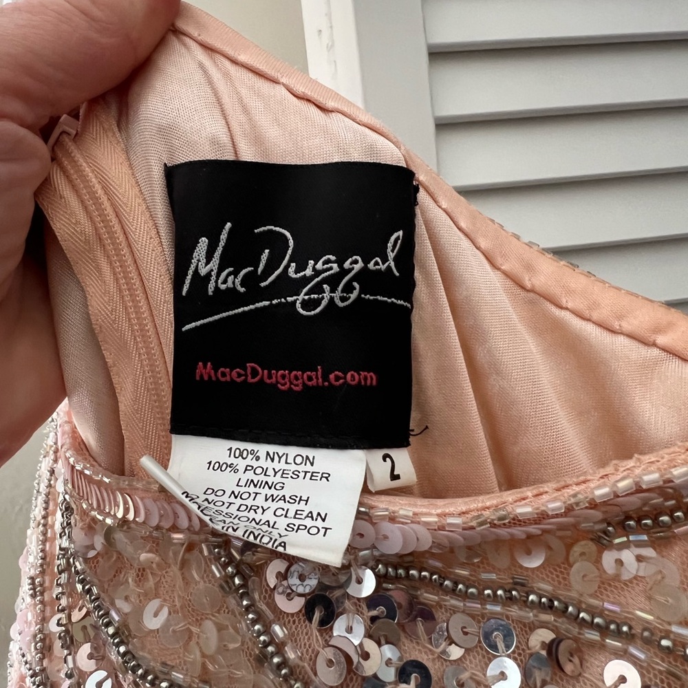 Mac Duggal Sequin Embellished Dress